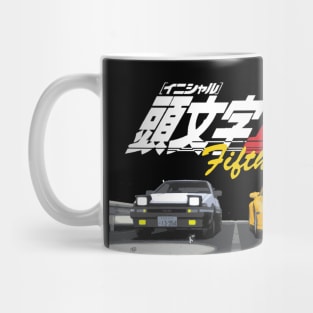 Initial D FD RX7 fifth stage Drifting - Keisuke Takahashi's vs takumi 86 Mug